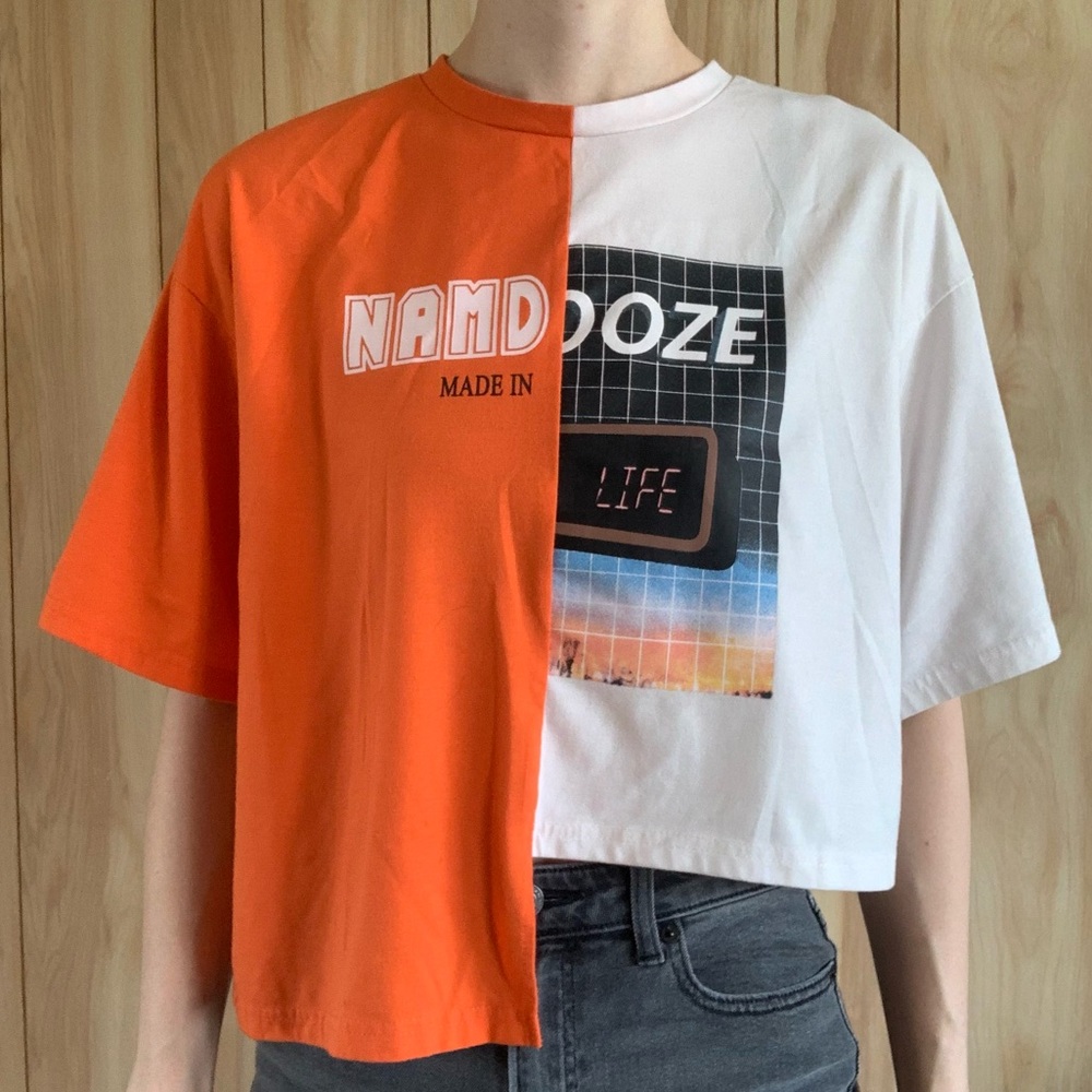 Oversized Split T-Shirt